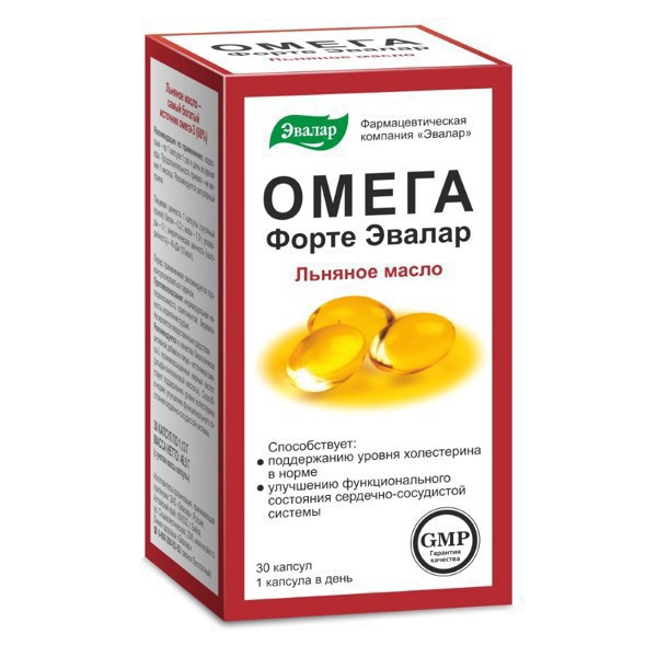 Evalar Omega forte cps a30